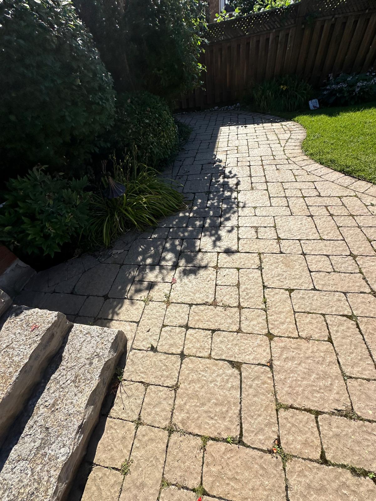 Gutter cleaning and brightening