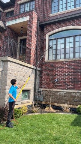 Window cleaning result 1