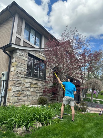 Window cleaning result 2