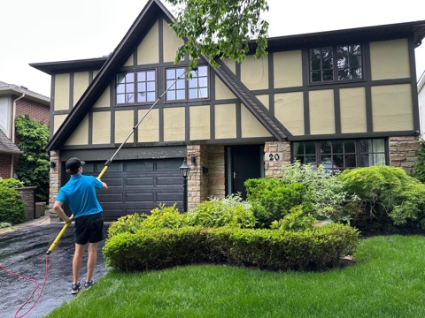 Window cleaning result 4