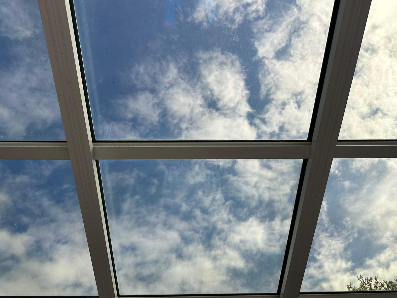 Window cleaning — after